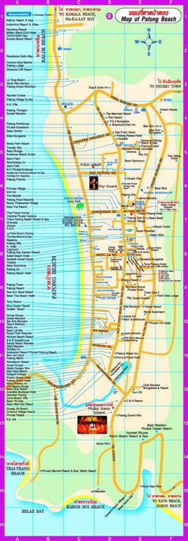 Phuket Maps | Thailand | Maps of Phuket Island