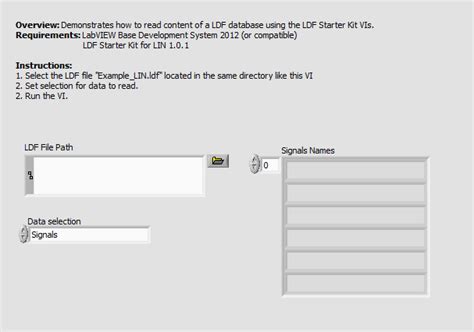 Open LDF Database File (.ldf) - NI Community