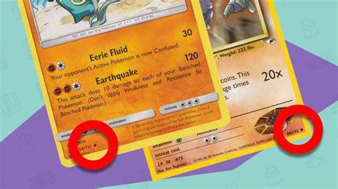 What Are The Numbers On The Bottom Of Pokemon Cards - Printable Cards