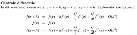 Taylor series in numerical differentiation - Mathematics Stack Exchange