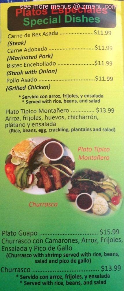 Online Menu of El Taco Guapo Restaurant, Lawrence, Massachusetts, 01841 - Zmenu