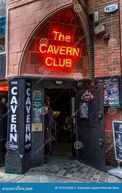 Front View of the Cavern Club,Liverpool, England Editorial Image ...