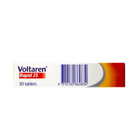 Voltaren Rapid 25 30 Tablets (S3)