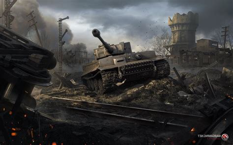 World Of Tanks, Video Games, Tiger I, World War II, War Wallpapers HD / Desktop and Mobile ...