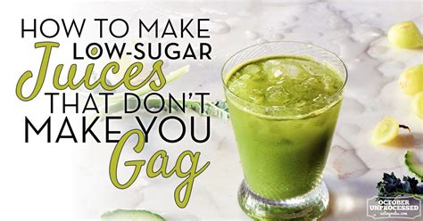 How to Make Low-Sugar Juices (that don't make you gag!) - Eating Rules