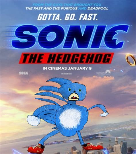 Sonic redesign | Sonic the Hedgehog (2020 Film) | Know Your Meme