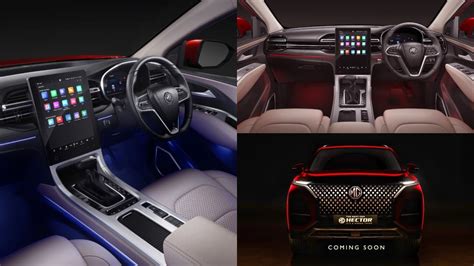 2022 MG Hector interior revealed: Gets India's largest touchscreen system [Video] - Car News ...