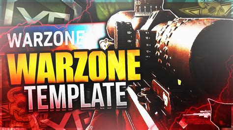 CoD MW Warzone Victory Thumbnail Template! PSD! - YouTube