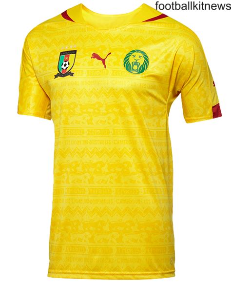 New Cameroon World Cup 2014 Shirt- Puma Cameroon Jerseys 2014-2015 Home Away WC | Football Kit ...