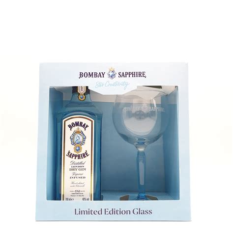 Bombay Sapphire Gift Box 70cl - The Vineyard - Wine Cellar ...