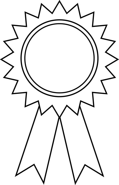 Printable Medal Outline - ClipArt Best