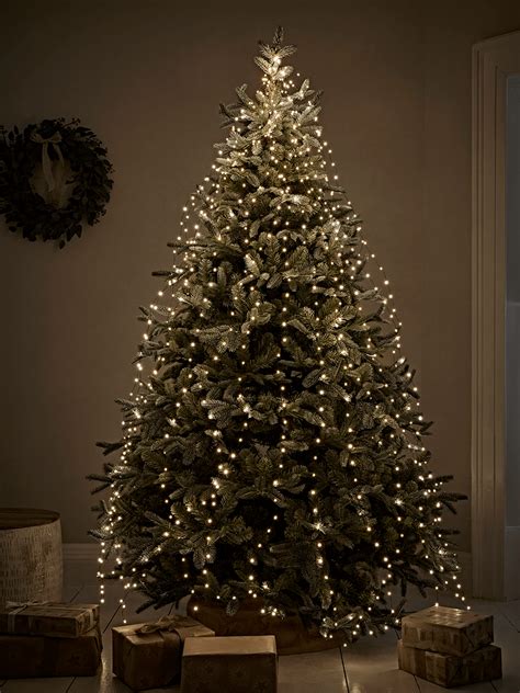 Indoor Outdoor Cascading Wire Tree Lights - Christmas Tree Decorations ...