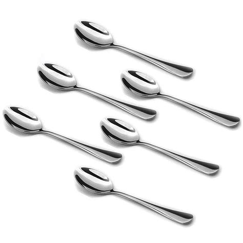 Demitasse Espresso Spoons, Mini Coffee Spoon, 4.7 Inches Stainless Steel Small Spoons for ...