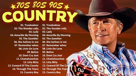 Classic Country Music 80's 90's Playlist ⭐ Old Country Songs From The ...