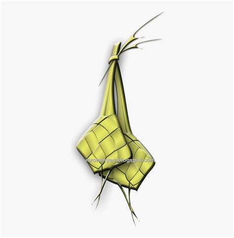 Ketupat Background Hd Png Images - Ketupat Rendang, Transparent Png - kindpng