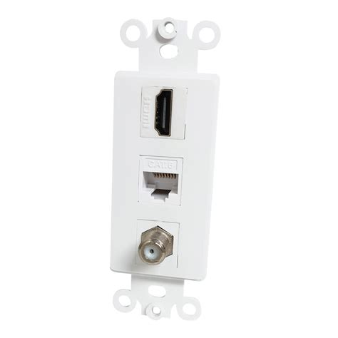 Ethernet Coax Wall Plate – BUPLDET