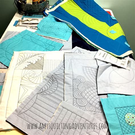 Amy's Free Motion Quilting Adventures: Quilting with Rulers: an Update