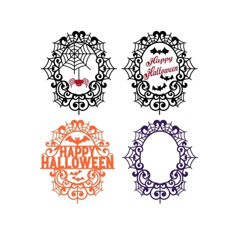 Halloween Frame Pack SVG | Apex Designs & Fonts