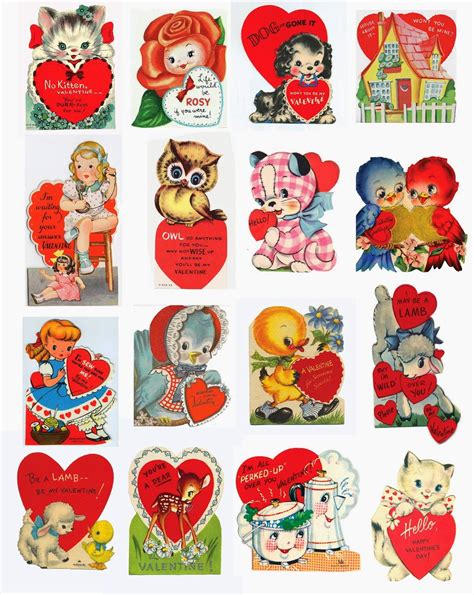 Mini Vintage Valentines Garland idea.... amyjdelightful.blogspot.com | Vintage valentine crafts ...
