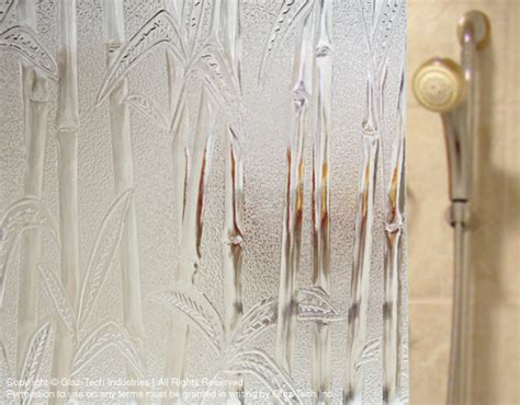 Glass Patterns for Shower Doors and Shower Enclosures