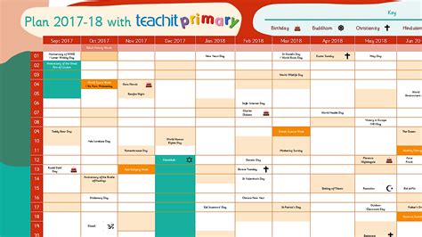 Teachit Primary gives away downloadable year planner as classroom tool – The Educator Magazine UK