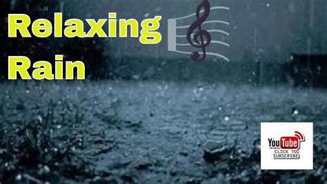 Relaxing music & Rain - YouTube