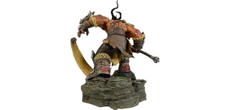 World of Warcraft Grommash Hellscream Statue for Blizzard Entertainment | Happy Worker Toys ...