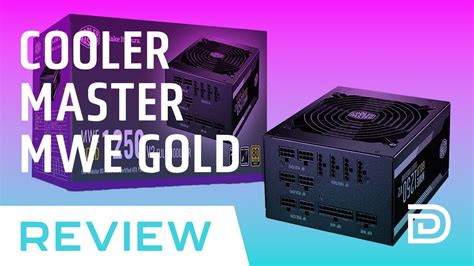 Cooler Master MWE Gold 1250 V2 Fully Modular Power Supply Review - YouTube