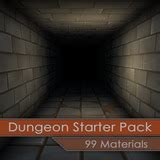 Hand Painted Textures - Dungeon Starter Pack