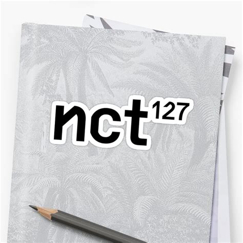 "NCT 127 - Regular-Irregular Basic Logo" Sticker by OaseQomara | Redbubble