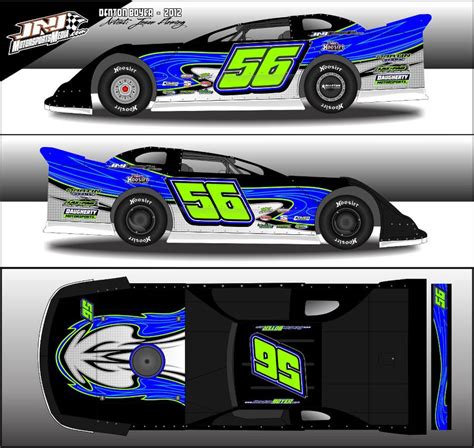 2012 Denton Boyer Dirt Late Model Wrap by 54warrior on DeviantArt