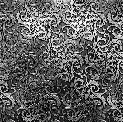 Black And Silver Pattern Wallpaper at Steven Harms blog