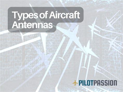 Types of Aircraft Antennas: Exploring VHF, GPS, and Transponder ...