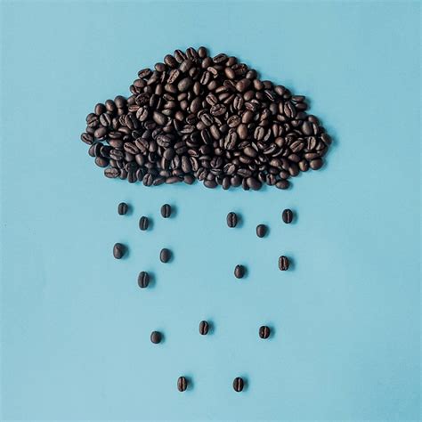 Download Coffee Beans, Cloud, Rain. Royalty-Free Stock Illustration ...