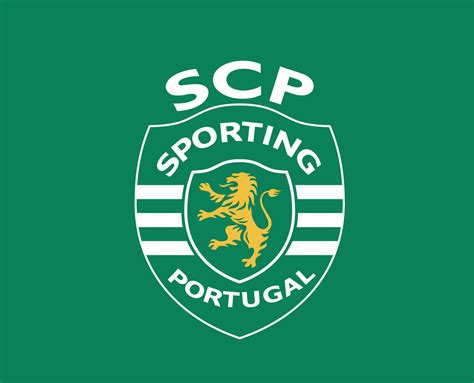 Sporting CP Club Logo Symbol Portugal League Football Abstract Design Vector Illustration With ...