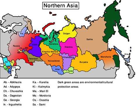 Northern Asia (Vegetarian World) - Alternative History