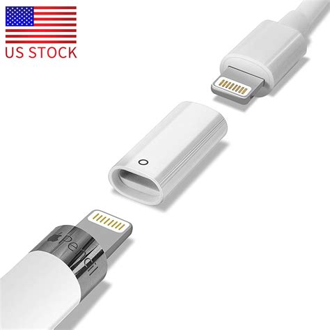 HLONK Compatible with Charger Adapter Replacement for Apple Pencil ...