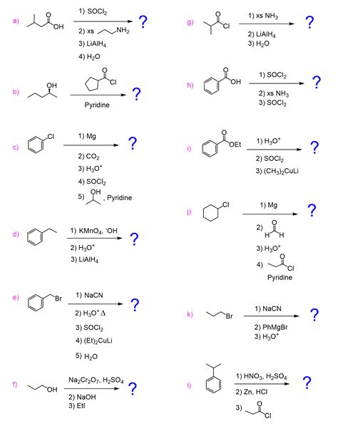 Organic Chemistry Practice Problems - Chemistry Steps