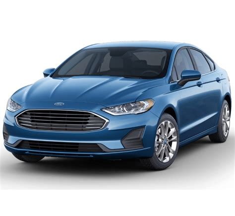 2019 Ford Fusion colors w/ Interior Exterior Options