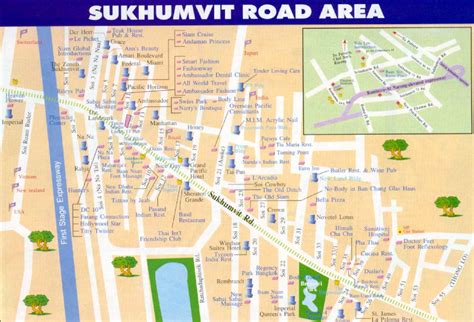 Bangkok Map Sukhumvit