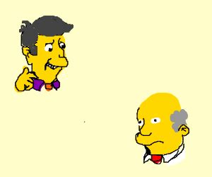 Skinner and the Superintendent - Drawception