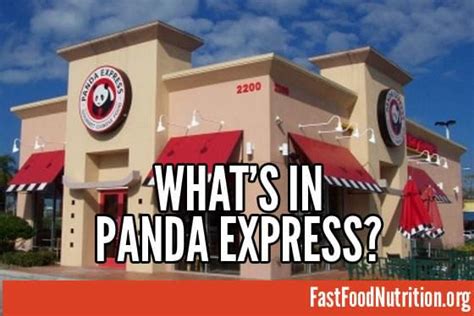 Panda Express Nutrition Facts Are Here!