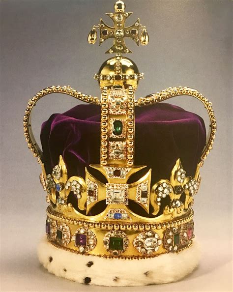 St. Edward’s Crown, 1661 | Used by Queen Elizabeth II on her Coronation. || It has been used ...