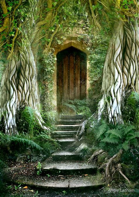 "The Secret Door" by Angie Latham | Redbubble