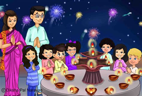 DIWALI GUIDE - How Ved and his friends celebrate Diwali — Desi News ...