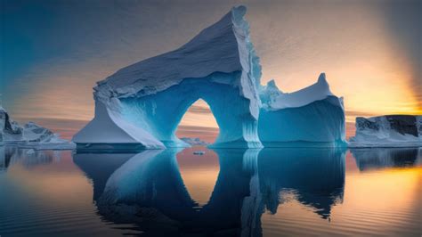 Scenic Iceberg 4K Wallpaper - Download Free 4K Desktop Wallpapers