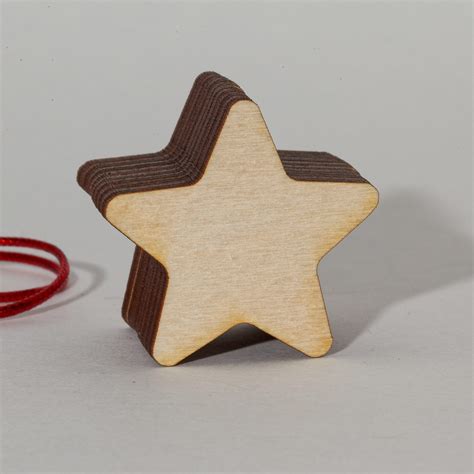 New Wooden Stars For Crafts In Selected Sizes | 54 Identical Pieces | Laser Cutting | Wood And ...