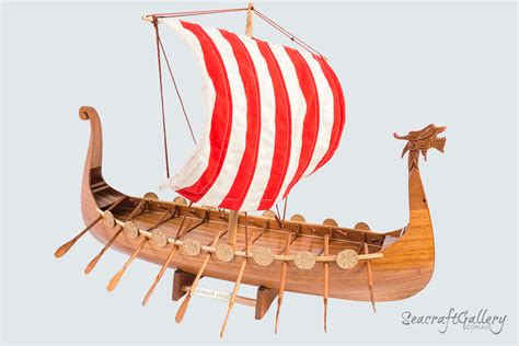 Drakkar Viking Ship Model | Viking Longship Model | Ship Models for Sale