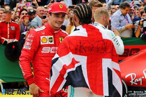 Lewis Hamilton, Charles Leclerc, Silverstone, 2019 · RaceFans