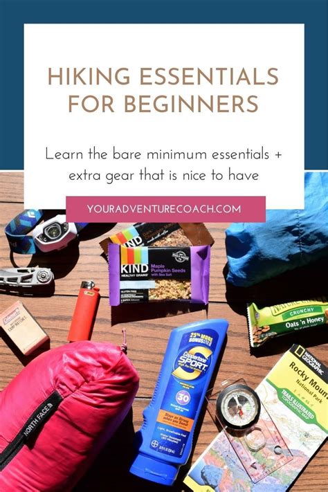 Hiking essentials for beginners in 2023 | Hiking essentials, Hiking ...